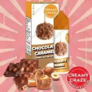 creamy craze freebase chocolate caramel 60ml