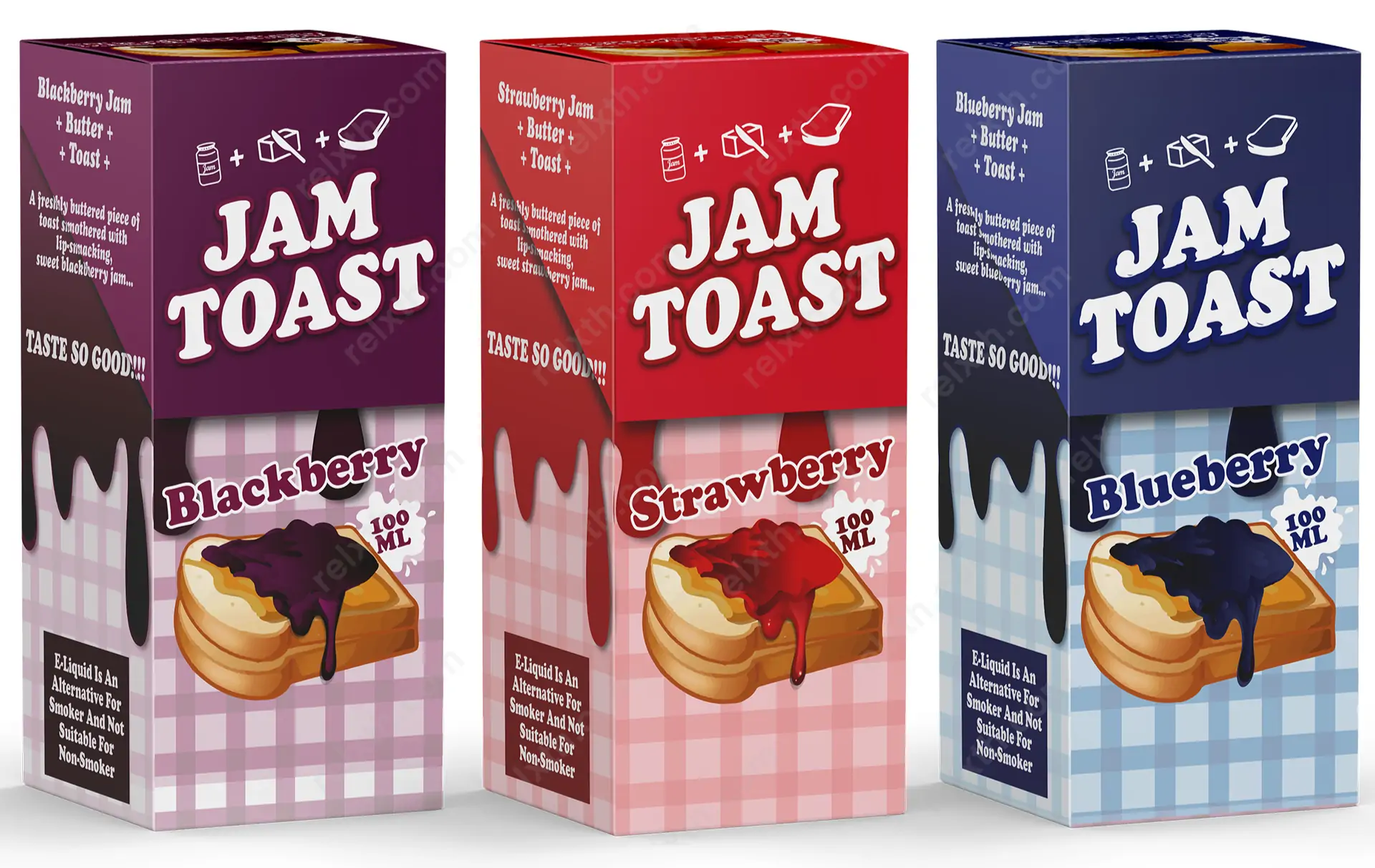 jam toast freebase 100ml 2