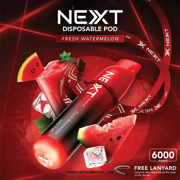 next disposable 6000 puffs pod fresh watermelon