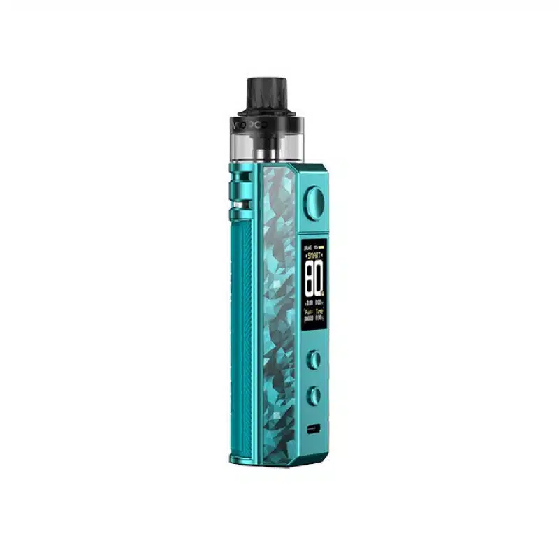 voopoo drag h80 s pod mod kit 80w diamond blue