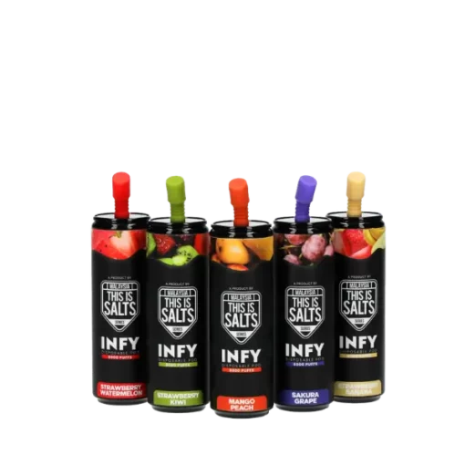INFY 6000 Puff พอตกลิ่นชัด เย็นสดชื่น สูบเพลินได้ตลอดวัน