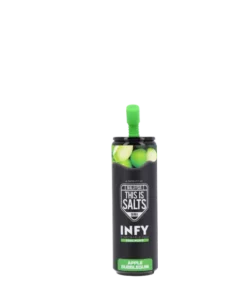 INFY 6000 Puff กลิ่น Apple Bubblegum แอปเปิ้ลหอมเคี้ยวสนุก กลิ่นหมากฝรั่งหวานสดใส
