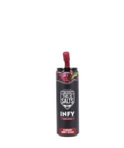 INFY 6000 Puff กลิ่น Cherry Mint Soda เชอร์รี่ซ่าซ่า เย็นสดชื่น ปลุกความซน
