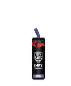 INFY 6000 Puff กลิ่น Mix Berries เบอร์รี่รวมเปรี้ยวหวาน หอมสดใสทุกพัฟ