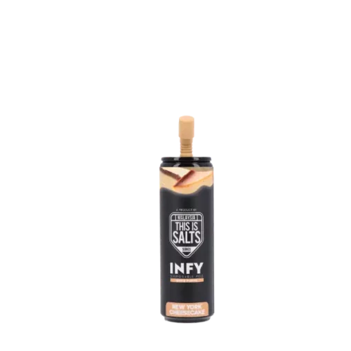 INFY 6000 Puff กลิ่น New York Cheesecake ชีสเค้กหอมเนียนนุ่ม กลิ่นละมุนแบบของหวาน