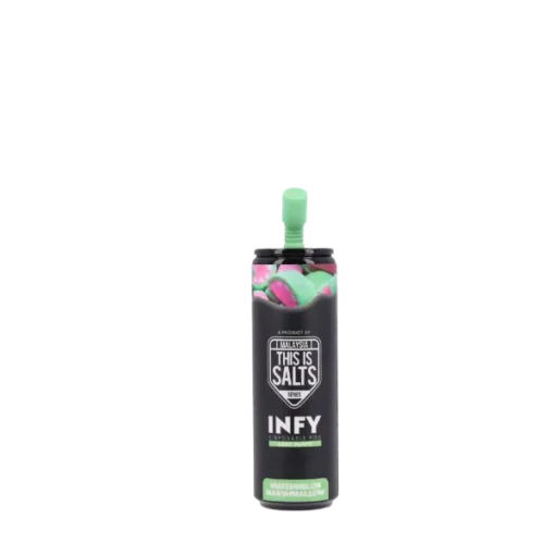 INFY 6000 Puff กลิ่น Watermelon Marshmallow แตงโมหอมหวานเคลือบนุ่มจากมาร์ชเมลโลว์