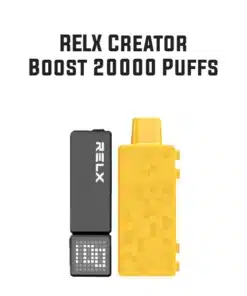 พอตใช้แล้วทิ้ง relx creator boost 20000 puffs ตัวใหม่